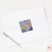 Carré Arrosage sur Sticker Ducklings (Enveloppe)