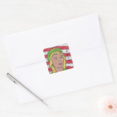Carré ART CENTENAIRE DE SCOUTING par David Smith STICKER (Enveloppe)