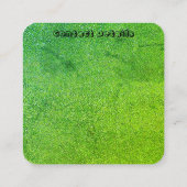 Carré ART&DESIGN carte de visite (Dos)