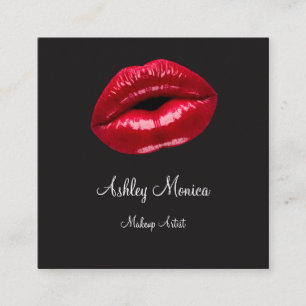 Carré Artiste maquillage de beauté Carte de visite