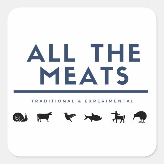 Carré ATM - Sticker pack (Devant)