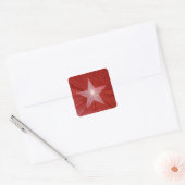 Carré autocollant Red Star (Enveloppe)