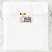 Carré Baking Anniversaire Sticker (Sac)
