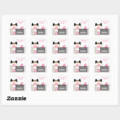Carré Baking Anniversaire Sticker (Feuille)