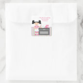 Carré Baking Anniversaire Sticker (Sac)