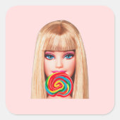 Carré Barb Sticker (Devant)