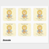Carré BaZoPeoples "Save the Date" Sticker Lester (Feuille)