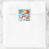 Carré BBQ EST COMME BBQ ! BBQ Sticker (Sac)