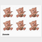 Carré Bear Sticker (Feuille)