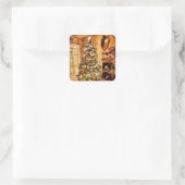 Carré Beau Sticker Arbre de Noël (Sac)