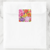 Carré Beau Sticker Fleurs (Sac)