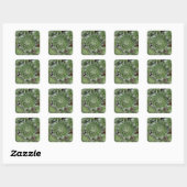 Carré Beau Sticker Flower Set (Feuille)