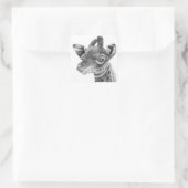 Carré Bébé Sticker Giraffe (Sac)