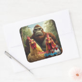 Carré “Birbs Meet Bigfoot” Sticker Sheet (Enveloppe)