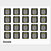 Carré BizConnect : Sticker de code QR (Feuille)