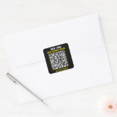 Carré BizConnect : Sticker de code QR (Enveloppe)