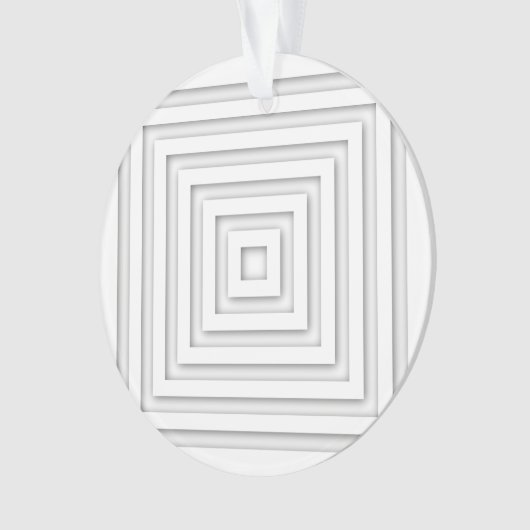 Carré blanc géométrique (devant)