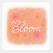 Carré Bloom Sticker (Devant)