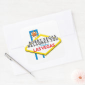 Carré Bobby Vegas sticker (Enveloppe)