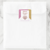 Carré Briller comme un Sticker Diamond (Sac)