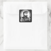 Carré Capt Johnson Sticker (Sac)