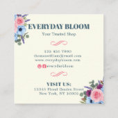 Carré Carte de visite (Dos)