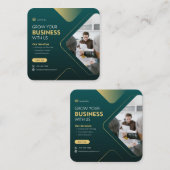 Carré Carte de visite (Devant / Derrière)