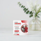 Carré Carte de visite (Debout devant)