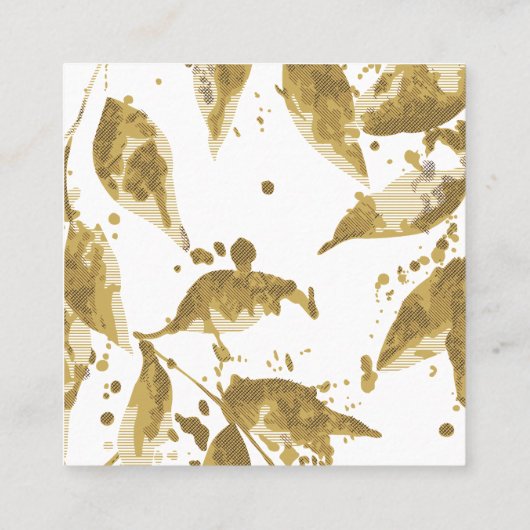 Carré Carte de visite (Dos)