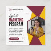 Carré Carte de visite (Dos)