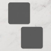 Carré Carte de visite (Devant / Derrière)