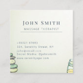 Carré Carte de visite (Dos)