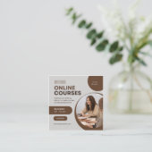 Carré Carte de visite (Debout devant)