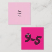 Carré Carte de visite (Devant / Derrière)