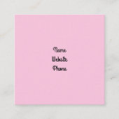 Carré Carte de visite (Devant)