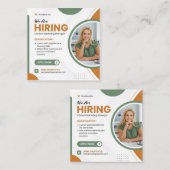 Carré Carte de visite (Devant / Derrière)