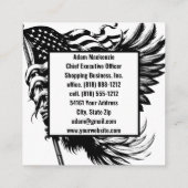 Carré Carte de visite (Dos)