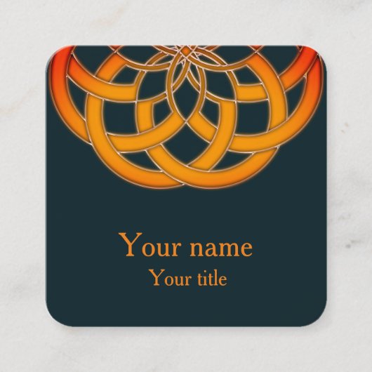 Carré carte de visite (Devant)