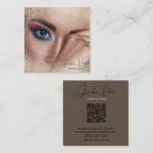 Carré Carte de visite (Devant / Derrière)