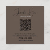 Carré Carte de visite (Dos)