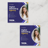 Carré Carte de visite (Devant / Derrière)