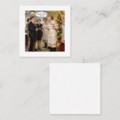 Carré Carte de visite (Devant / Derrière)