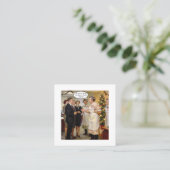 Carré Carte de visite (Debout devant)