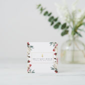 Carré Carte de visite botanique de dessinateur (Debout devant)