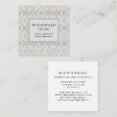 Carré Carte de visite carrelage (Devant / Derrière)