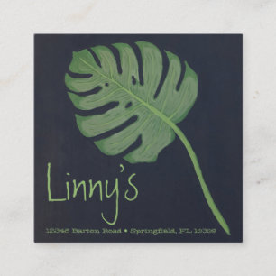 Carré, Carte de visite de 2,5 po x 2,5 po