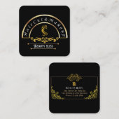 Carré Carte de visite de beauté (Devant / Derrière)