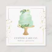 Carré Carte de visite de boulangerie sur mesure (Devant)