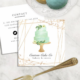 Carré Carte de visite de boulangerie sur mesure