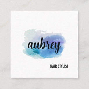 Carré Carte de visite de la liste des cheveux - Look Pro